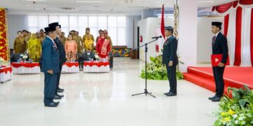 3 Pjs Bupati Se-Kaltara Dilantik Gubernur