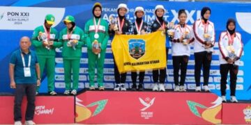 SRIKANDI PANAHAN KALTARA SUMBANG MEDALI EMAS KEDELAPAN