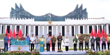 Resmikan Istana Negara di Ibu Kota Nusantara, Presiden Jokowi: Kualitas Bagus