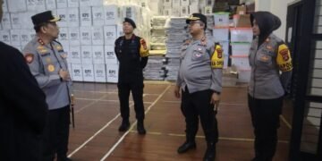 Demi Kelancaran Pilkada 2024, Kapolda Kaltara Tinjau Gudang Logistik