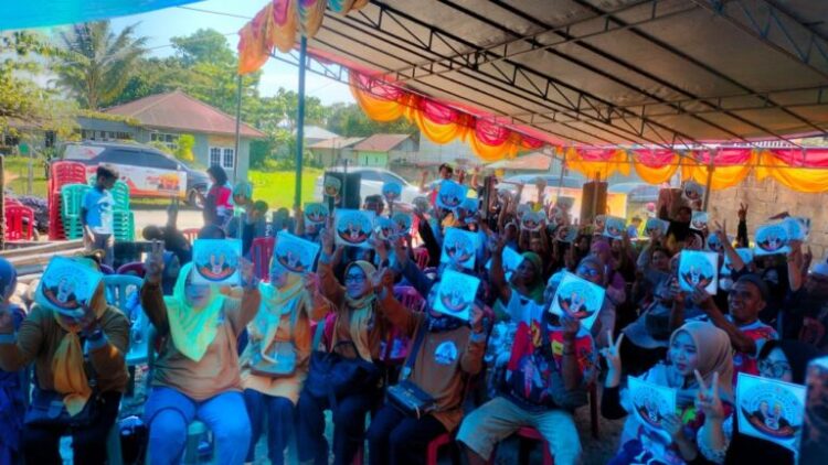 Warga Karang Harapan Doakan ZIAP Menang Pilgub Kaltara