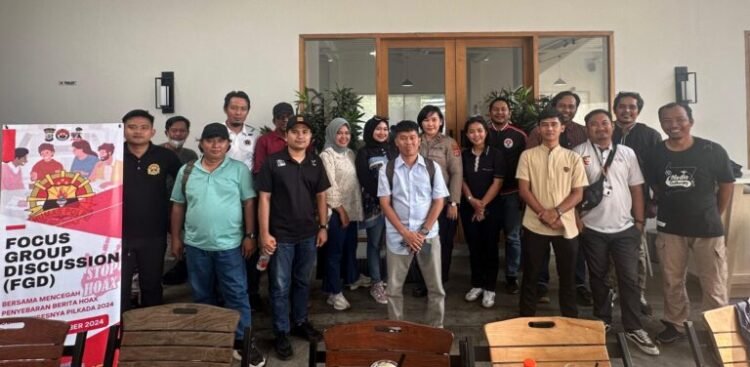 Polres Ajak Awak Media Berpartisipasi dalam Pilkada Dengan Informasi yang Benar dan Objektif