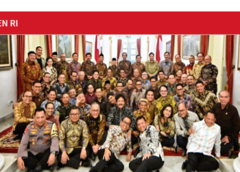 Gelar Jamuan Santap Siang di Istana Negara, Presiden Jokowi Pamit dengan Kabinet Indonesia Maju