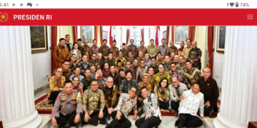 Gelar Jamuan Santap Siang di Istana Negara, Presiden Jokowi Pamit dengan Kabinet Indonesia Maju