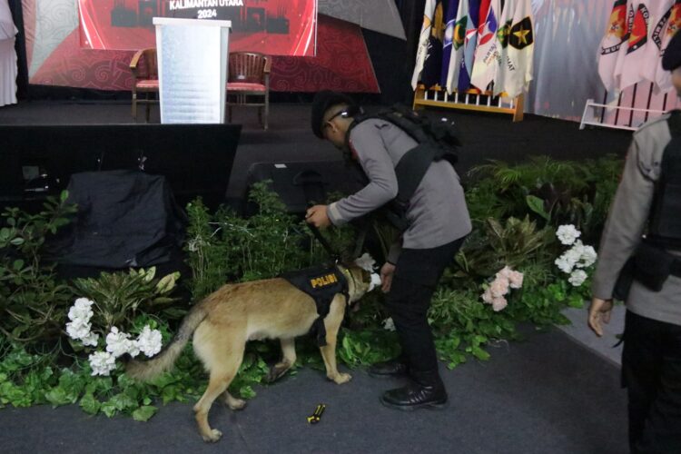 personel OMP Kayan 2024 Sukses Kawal Debat Paslon Gubernur dan Wakil Gubernur Kaltara