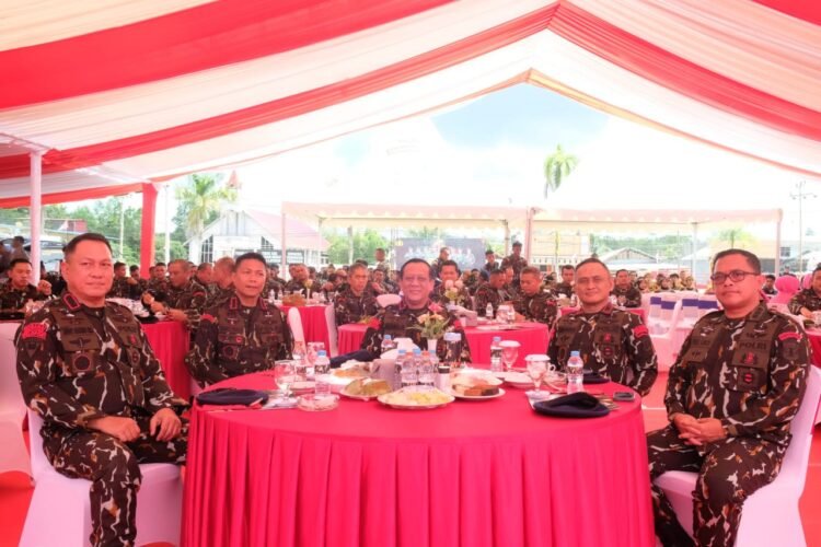 Polda Kaltara Rayakan HUT ke 79 Korps Brimob Polri Dengan Syukuran