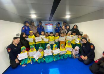 HUT Ke-74 Ditpolairud Polda Kaltara Gelar Baksos