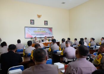 Tim STAMAOPS Kapolri Melaksanakan Supervisi Operasi Mantap Praja 2024 di Polda Kaltara