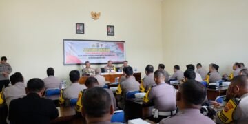 Tim STAMAOPS Kapolri Melaksanakan Supervisi Operasi Mantap Praja 2024 di Polda Kaltara