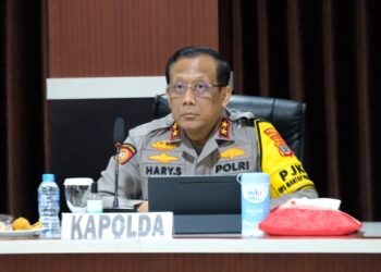 RAPAT ANEV DISTRIBUSI LOGISTIK DAN PERSIAPAN PENGAMANAN TAHAP PUNGUT SUARA DALAM RANGKA PILKADA 2024 YANG AMAN DAN DAMA