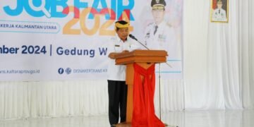Resmikan Job Fair, Pemprov Dorong Penurunan Angka Pengangguran di Kaltara