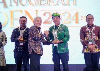 Sukses Target EBT, Gubernur Zainal Raih Penghargaan DEN 2024