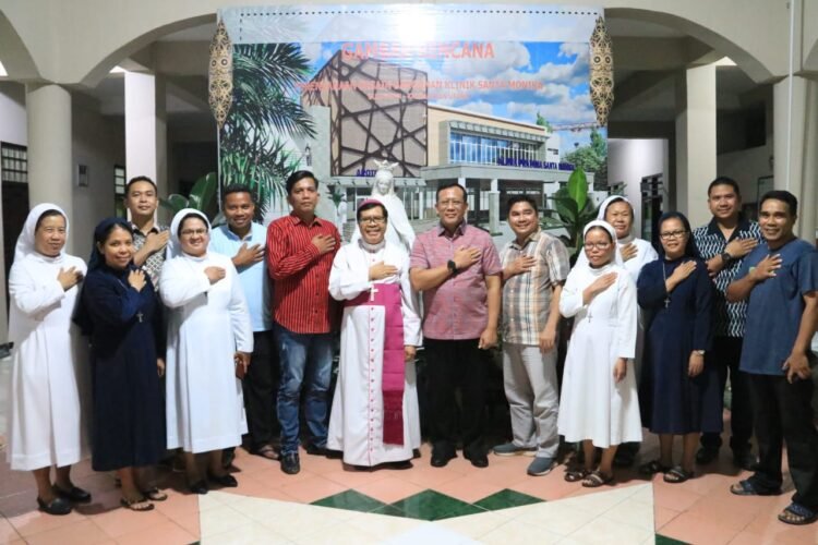 Kapolda Kaltara Silaturahmi Ke Keuskupan Tanjung Selor