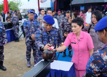 Kapolda Kaltara Hadiri Acara Syukuran  Ulang Tahun Ke-74 Kepolisian Perairan Dan Udara Tahun 2024