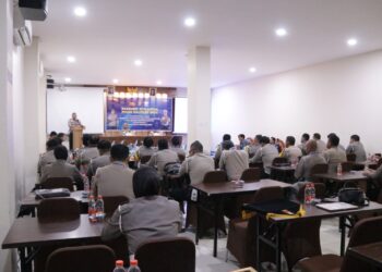 Wakapolda Kaltara Hadiri Pembukaan Rakernis Lantas Polda Kaltara