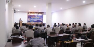 Wakapolda Kaltara Hadiri Pembukaan Rakernis Lantas Polda Kaltara