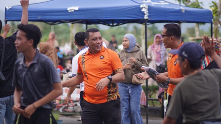 Ditlantas Polda Kaltara Kampanyekan Tertib Lalulintas Saat Car Free Day