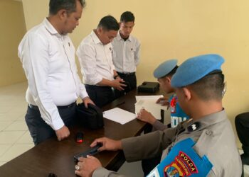 Propam Polda Kaltara Laksanakan Pemeriksaan Bagi Personel Pemegang Senjata Api Dinas