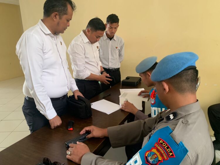 Propam Polda Kaltara Laksanakan Pemeriksaan Bagi Personel Pemegang Senjata Api Dinas