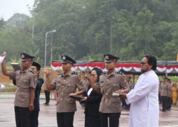 Wakapolda Pimpin Upacara Penutupan Datasemen Harin Sanskara, 121 Bintara Mudah Berhasil Dilantik