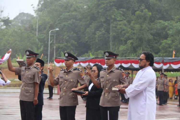 Wakapolda Pimpin Upacara Penutupan Datasemen Harin Sanskara, 121 Bintara Mudah Berhasil Dilantik