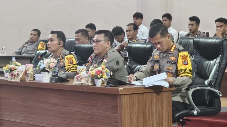 Amankan Natal dan Tahun Baru, Polda Kaltara Laksanakan Latpraops Lilin