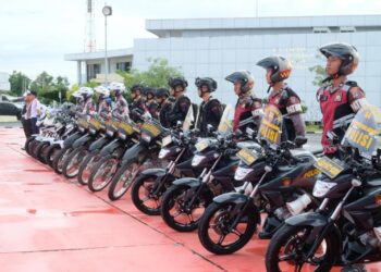 Amankan Nataru, Polda Kaltara Mulai Dengan Apel Gelar Pasukan Operasi “Lilin Kayan 2024”