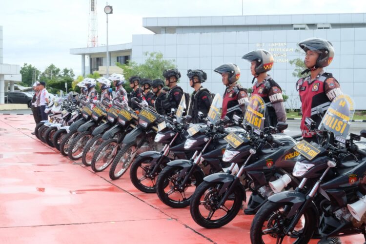 Amankan Nataru, Polda Kaltara Mulai Dengan Apel Gelar Pasukan Operasi “Lilin Kayan 2024”