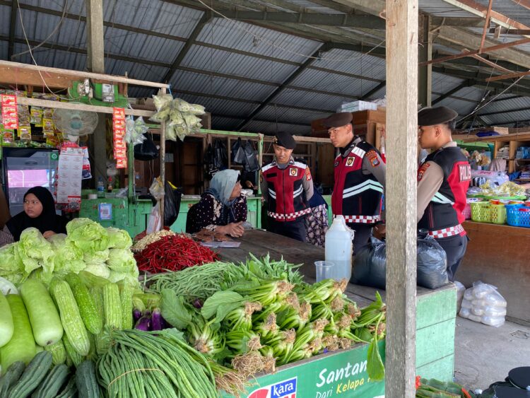 Kemanan dan Kenyamanan Masyarakat Jadi Prioritas, Ditsamapta Polda Kaltara Sisir Tempat Ramai Selama Nataru