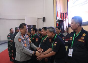 Kapolda Kaltara Hadiri Pengukuhan Pengurus Senkom Mitra Polri Prov. Kaltara