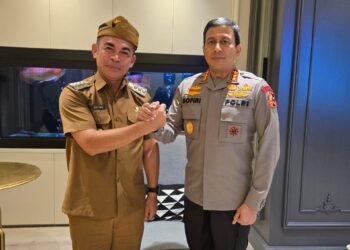 Perkuat Kamtibmas, Pj Wali Kota Tarakan Audiensi dengan Wakapolri