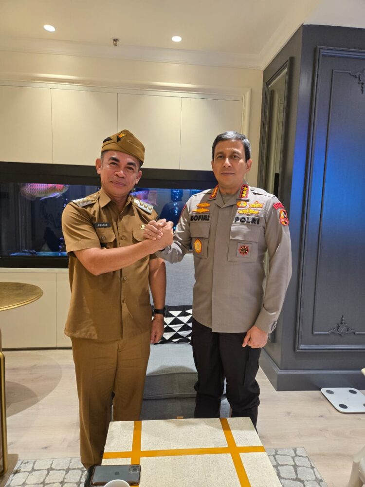 Perkuat Kamtibmas, Pj Wali Kota Tarakan Audiensi dengan Wakapolri