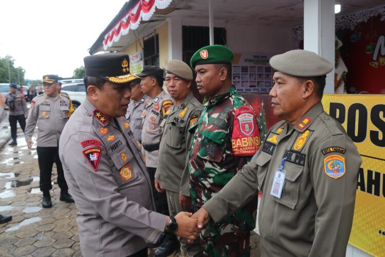 Kapolda Kaltara Pastikan Berikan Pelayanan Prima Kepada Masyarakat Selama Nataru