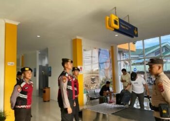 Operasi Lilin Kayan, Komitmen SUBSATGAS PAM Jaga Kemanan di Tempat Keramaian