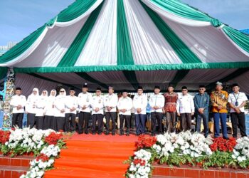 Gubernur Zainal Pimpin Upacara Hari Amal Bhakti ke-79