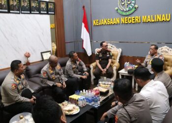 Jaga Sinergitas, Kapolda Kaltara Silaturahmi ke Kejaksaan Negeri Malinau