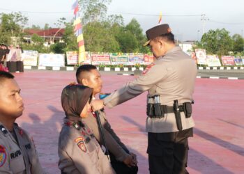Kapolda Kaltara Pimpin Upacara Penyambutan Bintara dan Tamtama Remaja Angkata 52/56 Tahun Anggaran 2024