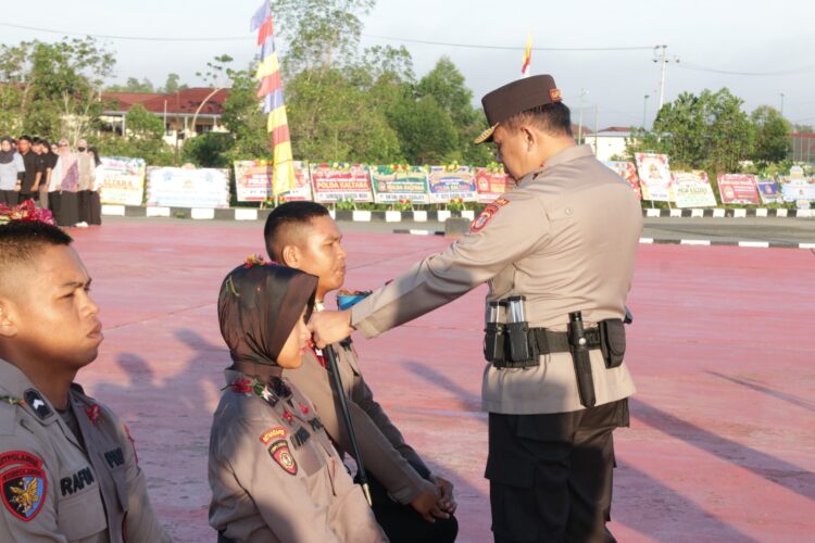 Kapolda Kaltara Pimpin Upacara Penyambutan Bintara dan Tamtama Remaja Angkata 52/56 Tahun Anggaran 2024