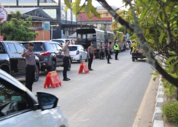 Rapat Pleno Terbuka Penetapan Pasangan Cagub Dan Cawagub Terpilih Dikawal Ketat Polda Kaltara