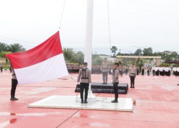Polda Kalimantan Utara Laksanakan Upacara Peringatan Hari Kesadaran Nasional Yang di Pimpin Wakapolda Kaltara