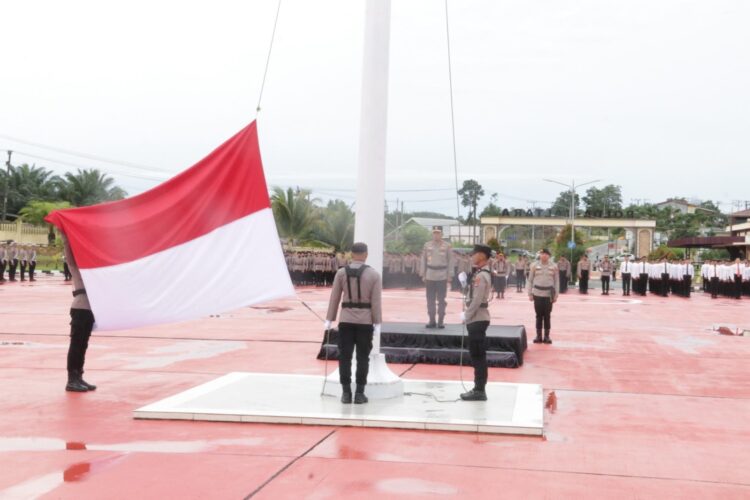 Polda Kalimantan Utara Laksanakan Upacara Peringatan Hari Kesadaran Nasional Yang di Pimpin Wakapolda Kaltara