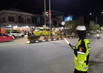 Patroli Mobile Ditlantas Polda Kaltara, Jamin Libur Panjang yang Kondusif
