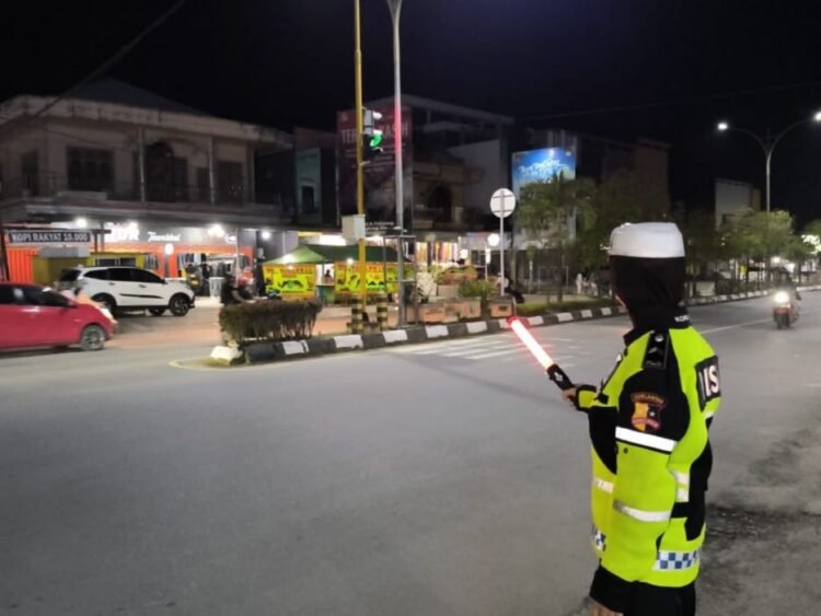 Patroli Mobile Ditlantas Polda Kaltara, Jamin Libur Panjang yang Kondusif