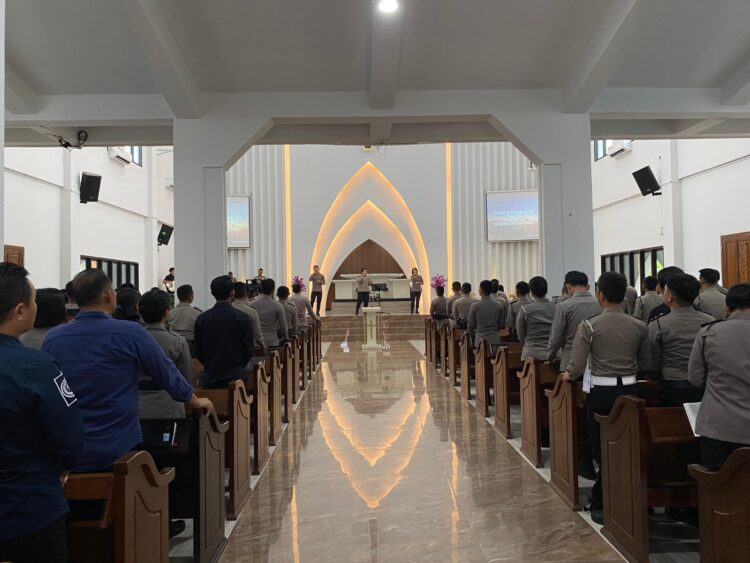 Kegiatan Binrohtal di Polda Kalimantan Utara sebagai Upaya Memperkuat Mental dan Spiritual Anggota Polri