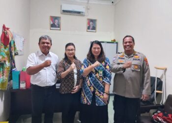 Mempererat Kebersamaan, Ditbinmas Polda Kaltara Gelar Silaturahmi dan Himbauan Kamtibmas Ke Bimas Kristen Depag Bulungan