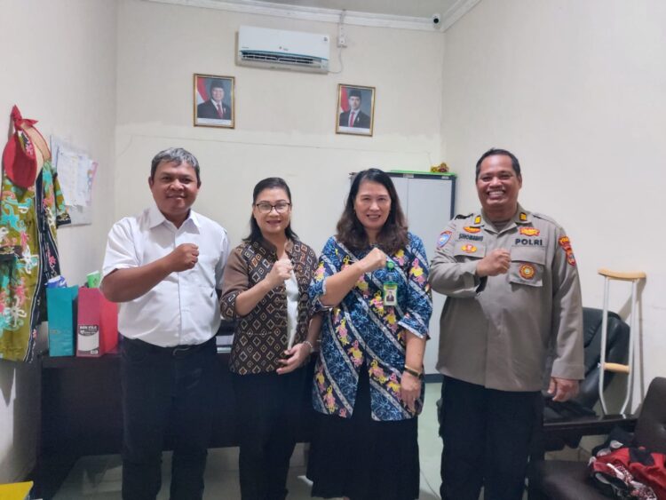 Mempererat Kebersamaan, Ditbinmas Polda Kaltara Gelar Silaturahmi dan Himbauan Kamtibmas Ke Bimas Kristen Depag Bulungan