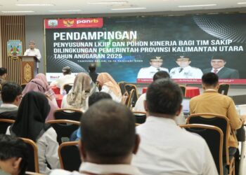 Pemprov Gelar Kegiatan Pendampingan LKJIP Dan Pohon Kerja Tim SAKIP Kaltara 2025