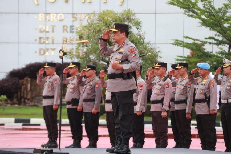 Ini Arahan Kapolda Kaltara Pada saat Pimpin Apel Pagi diawal Bulan Februari 2025