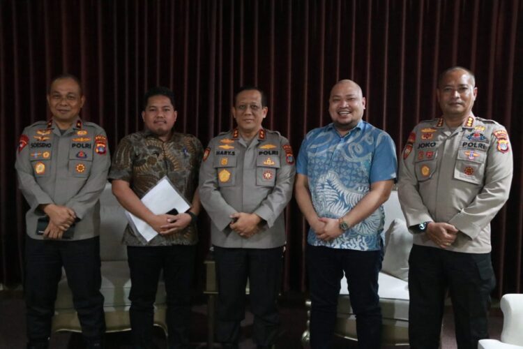 Bahas Sistem Pengamanan, PT KIPI Sambangi Kapolda Kaltara di Ruang Kerjanya