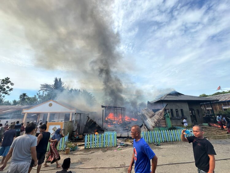 Buka Donasi, Korban Kebakaran Tanah Lia Masih Menumpang Dirumah Keluarga